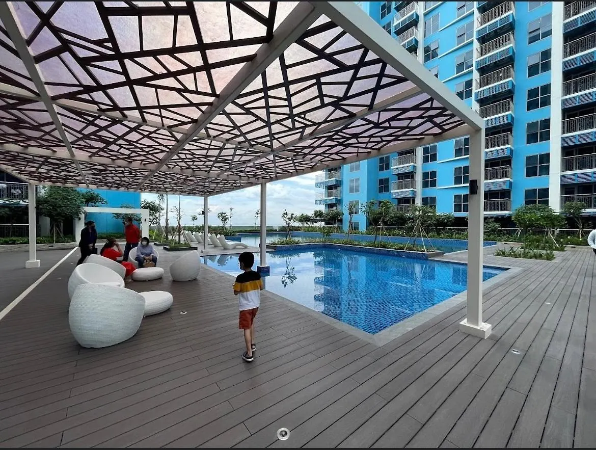 1Brfacing Manilabay Sunsetnear Okada Solaire 1Park Apartment Manila